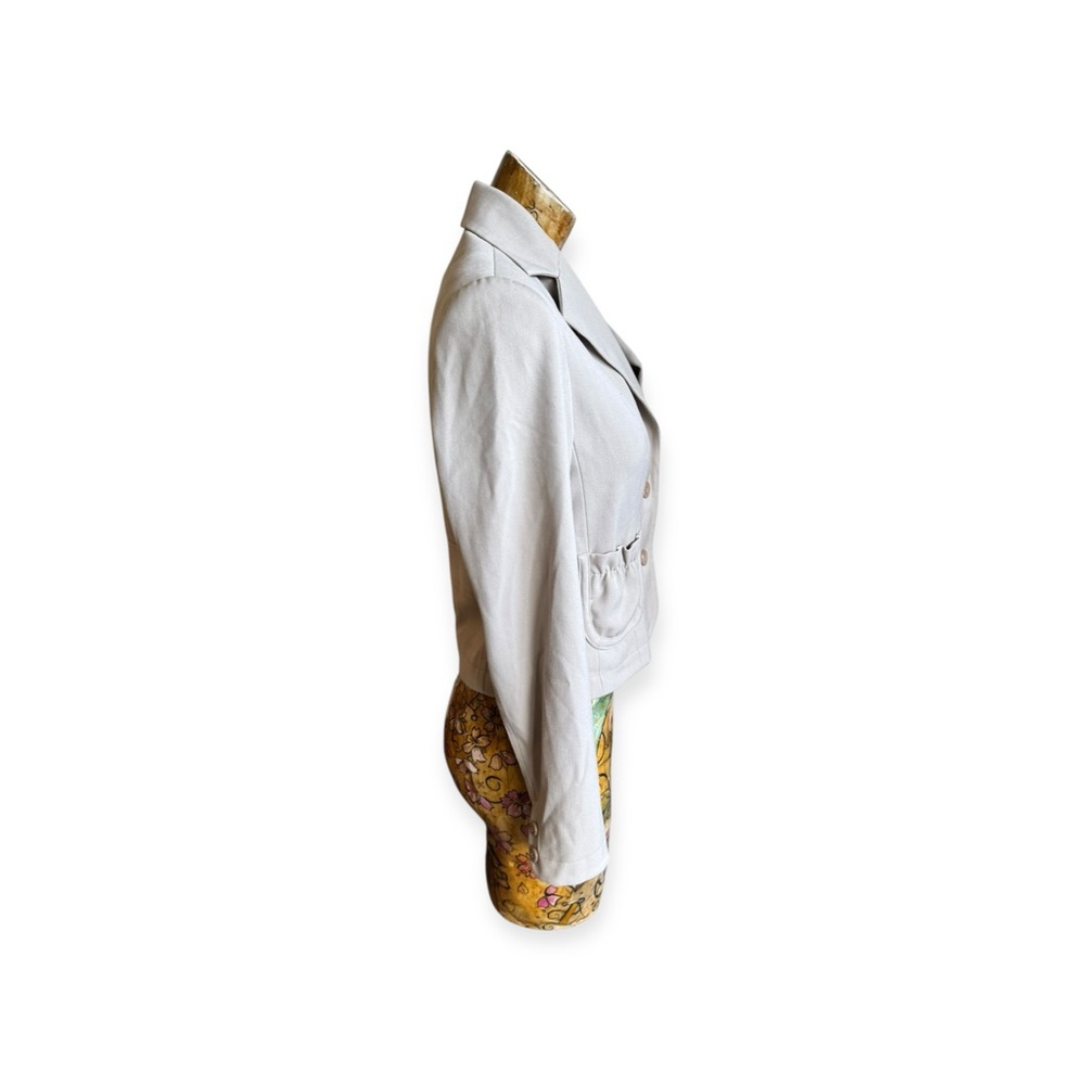 Tailor B. Moss beige cream blazer Size 4 small  business office - Picture 3 of 12